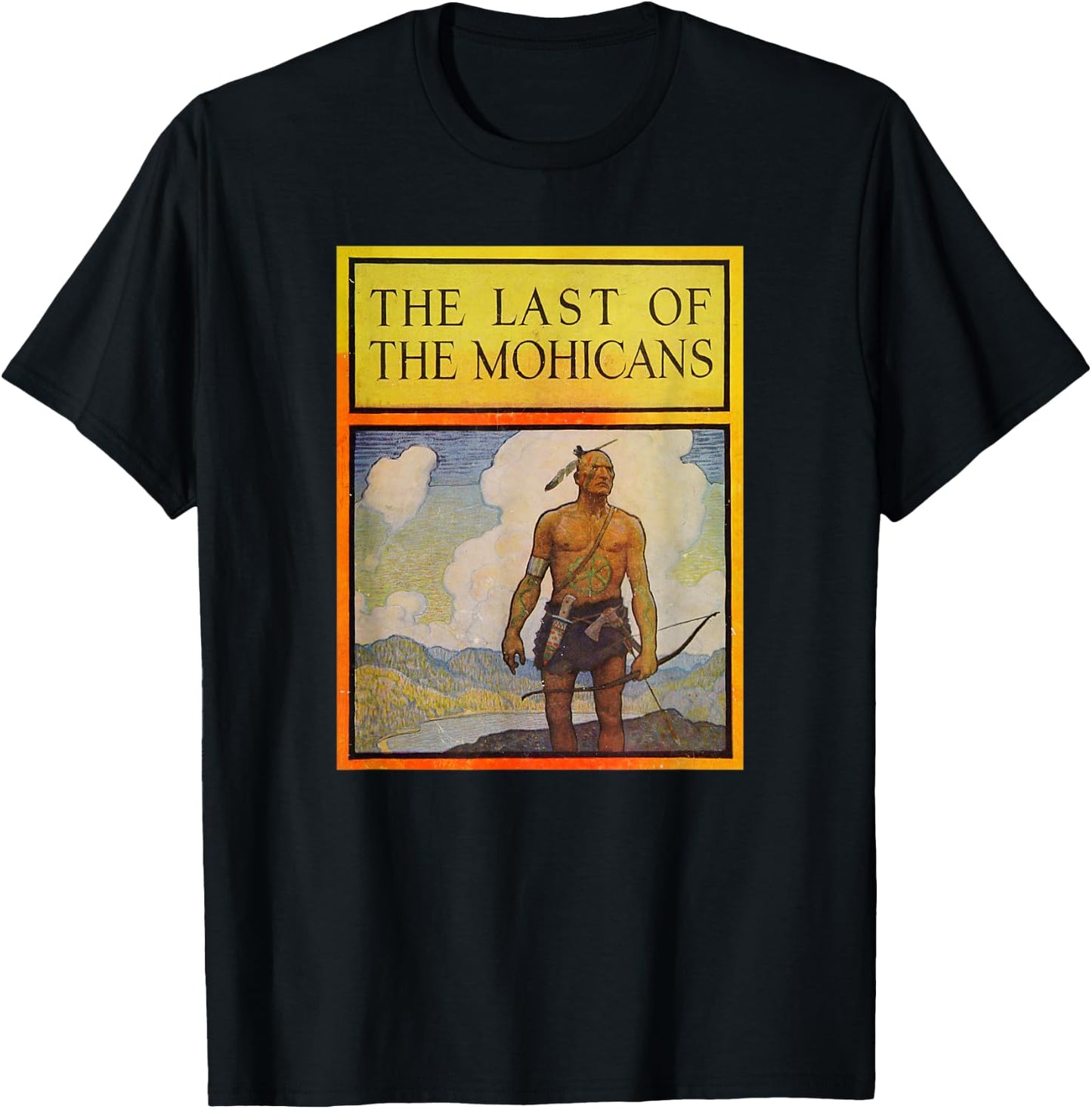 The Last of The Mohicans (1919) T-Shirt - T-Shirt | Black