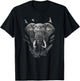 Elephant Lovers Funny For Man Woman Birds Lover T-Shirt - T-Shirt | Black