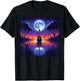 Guitar Lake Shadow Love Guitar Musician T-Shirt - T-Shirt | Black