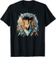 Polygon Art Proboscis Monkey Long-Nosed Monkey T-Shirt - T-Shirt | Black