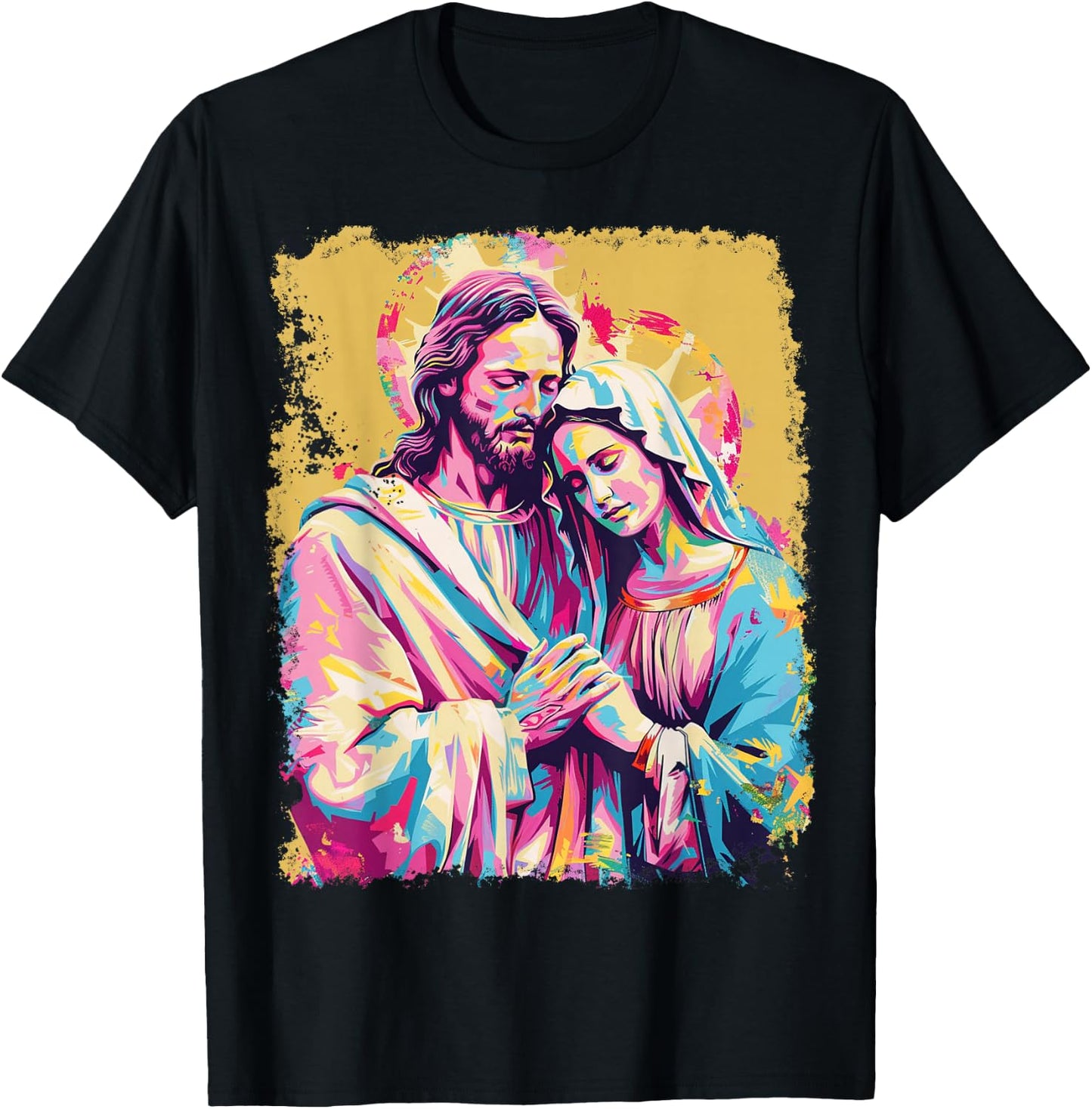 Jesus Christ Saint Mary Magdalene T-Shirt - T-Shirt | Black