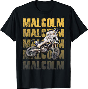Vintage MS27 Motocross Motorcycle Father's Day T-Shirt - T-Shirt | Black