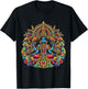 Kali Hindu Goddess Of Death Hindu Mother Fierce Warrior T-Shirt - T-Shirt | Black