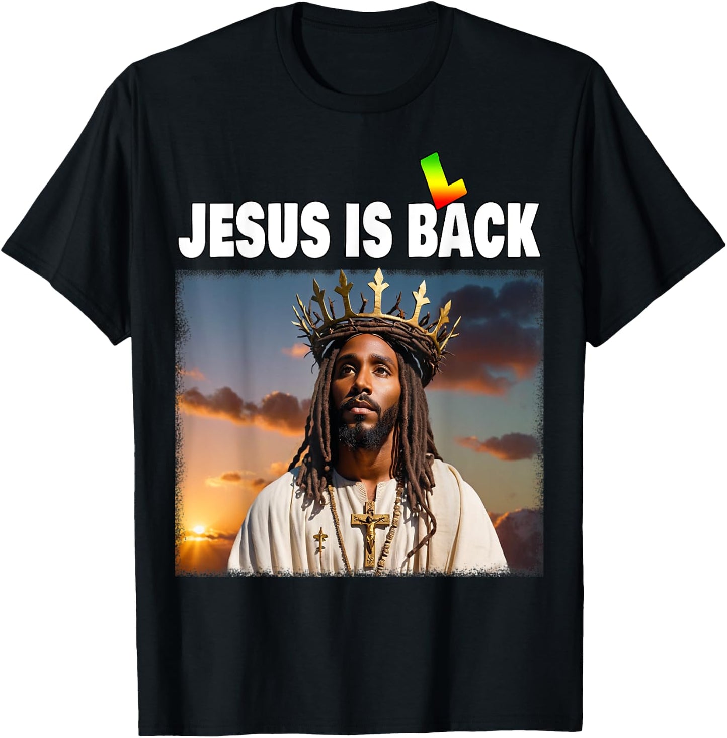 Black History Jesus T-Shirt - T-Shirt | Black