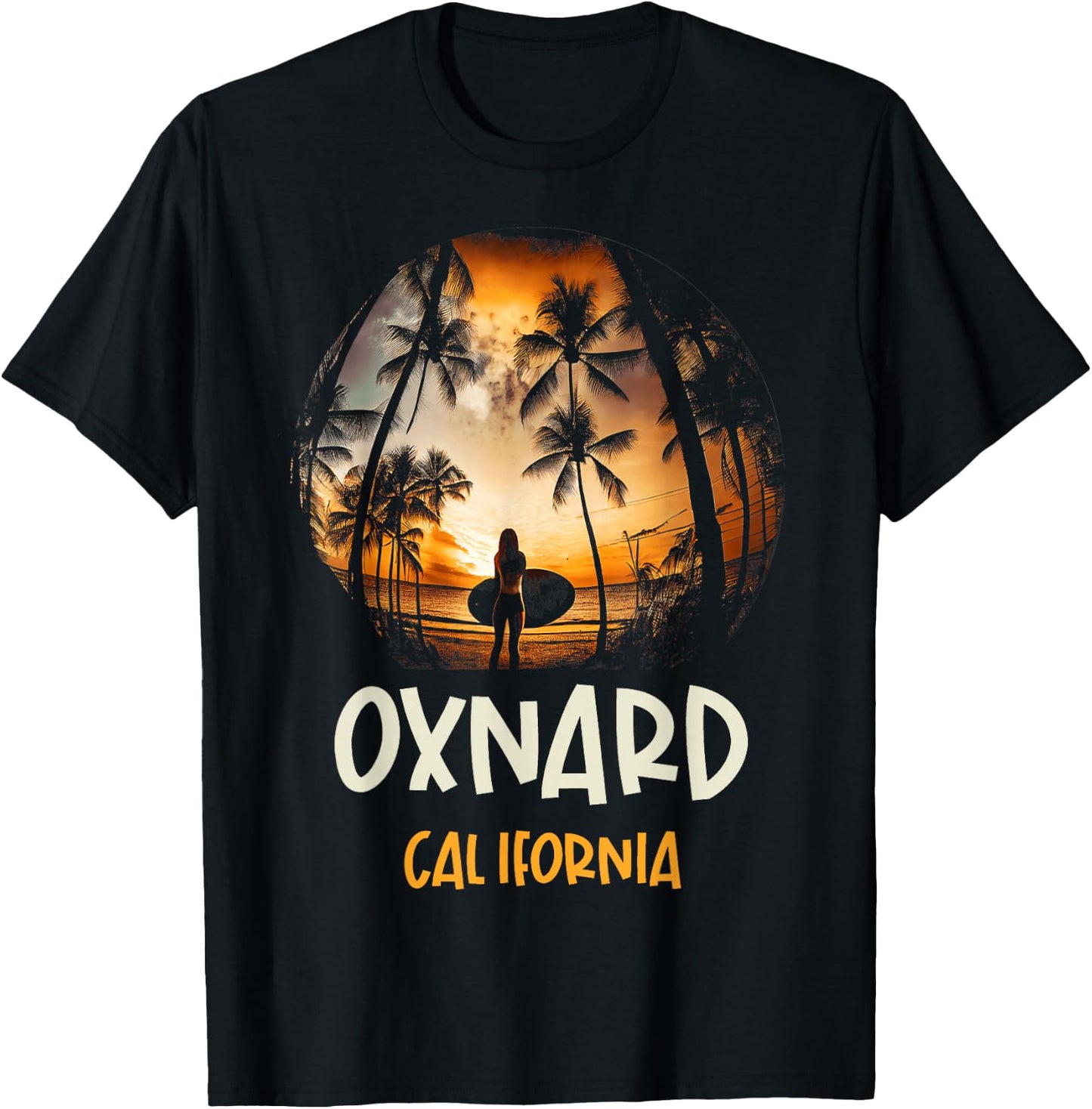 Oxnard California T-Shirt - T-Shirt | Black