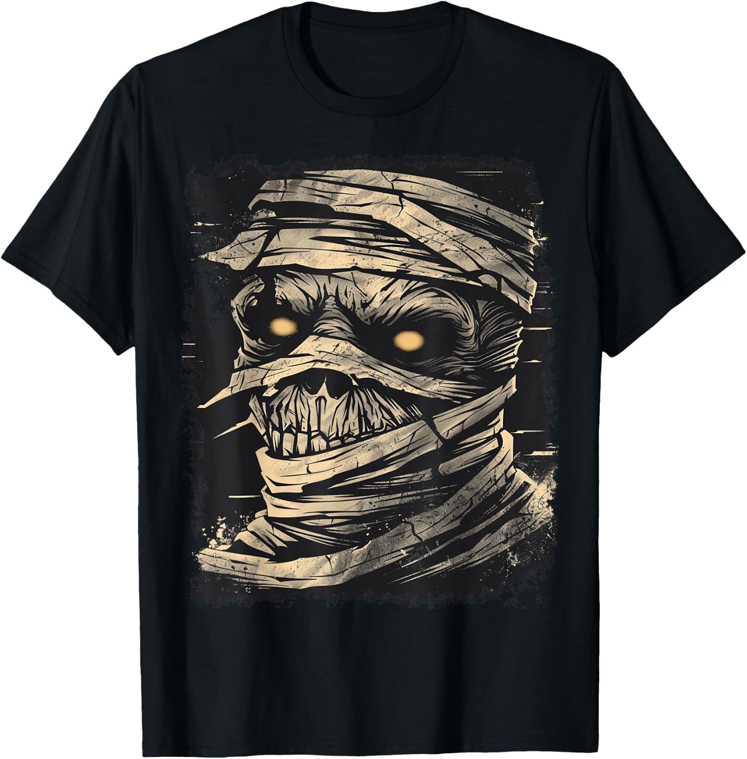 Classic Mummy Halloween Costume Men Women T-Shirt - T-Shirt | Black