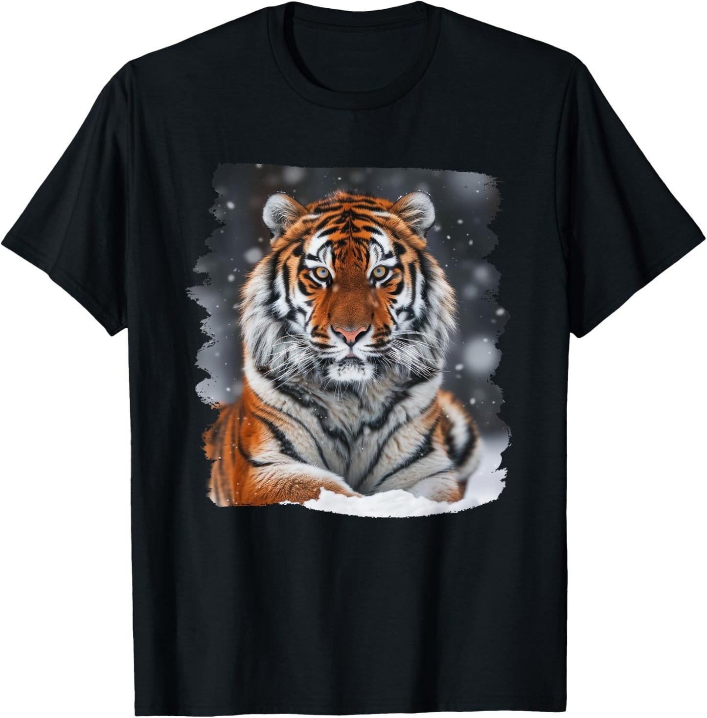 Siberian Tigers Siberian Tiger T-Shirt - T-Shirt | Black