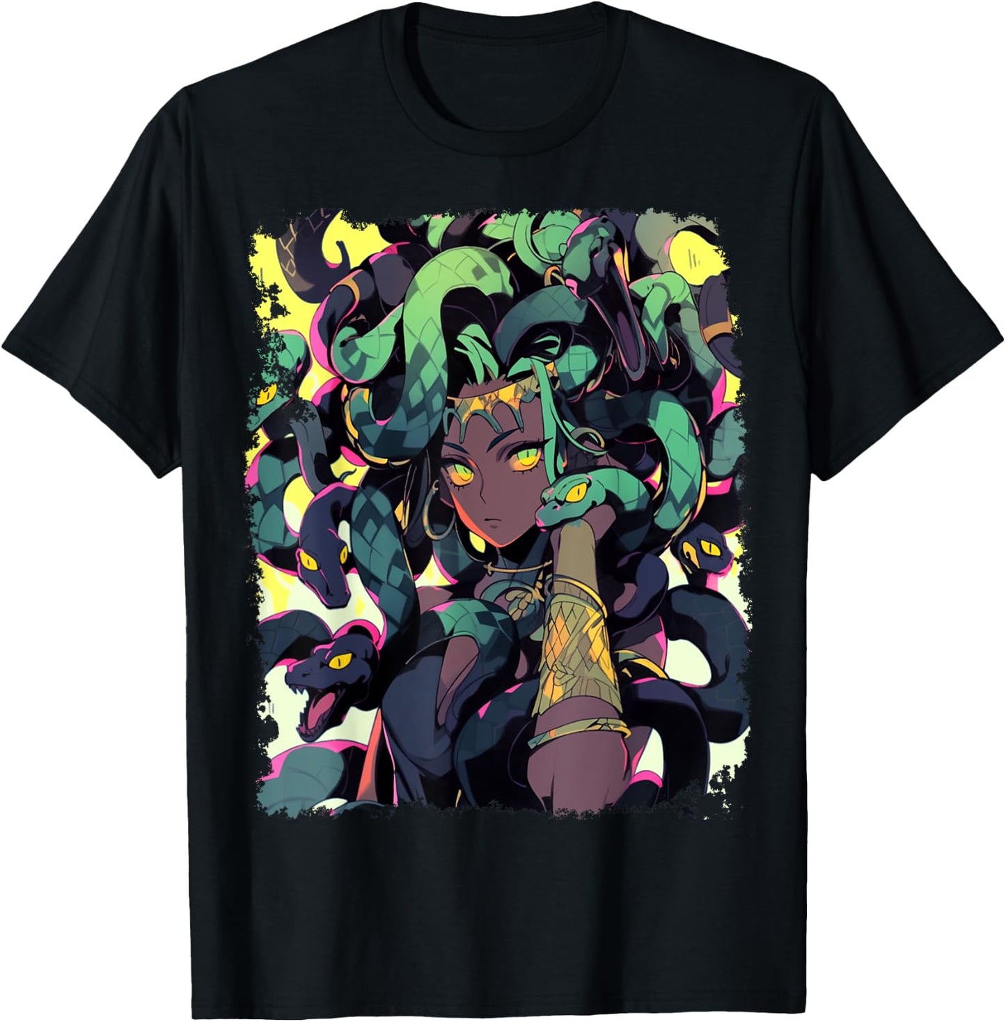 Medusa Graphic T-Shirt - T-Shirt | Black