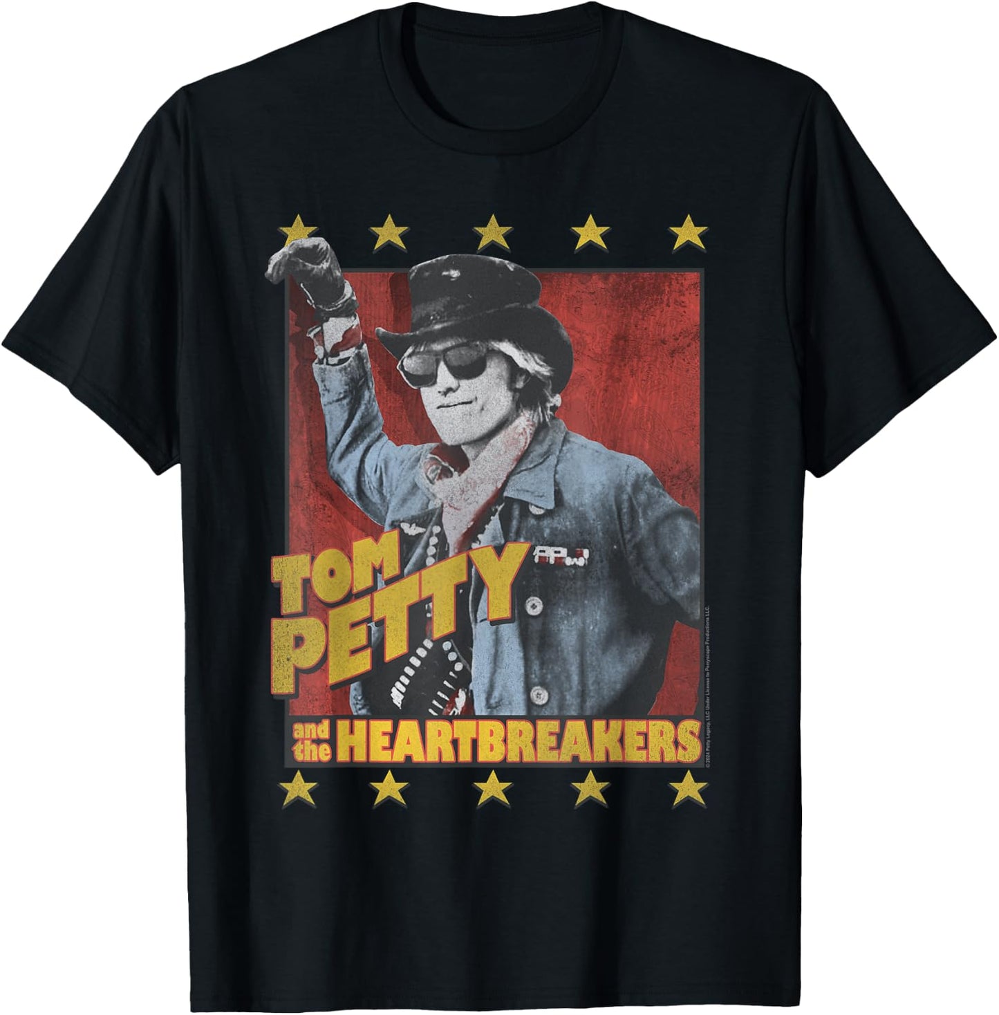 Tom Petty Change of Heart T-Shirt - T-Shirt | Black