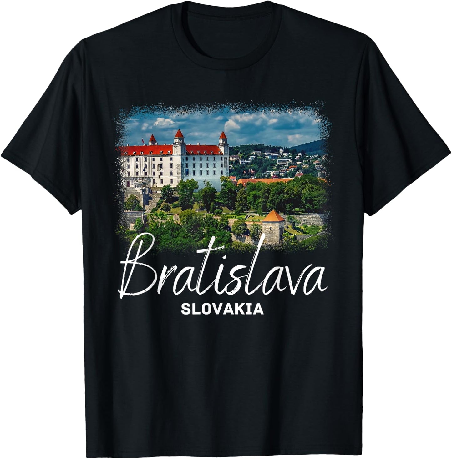 Slovakia Bratislava Souvenir / Bratislava T-Shirt - T-Shirt | Black