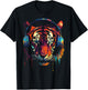 Tiger Animal Motif Artwork Tiger T-Shirt - T-Shirt | Black