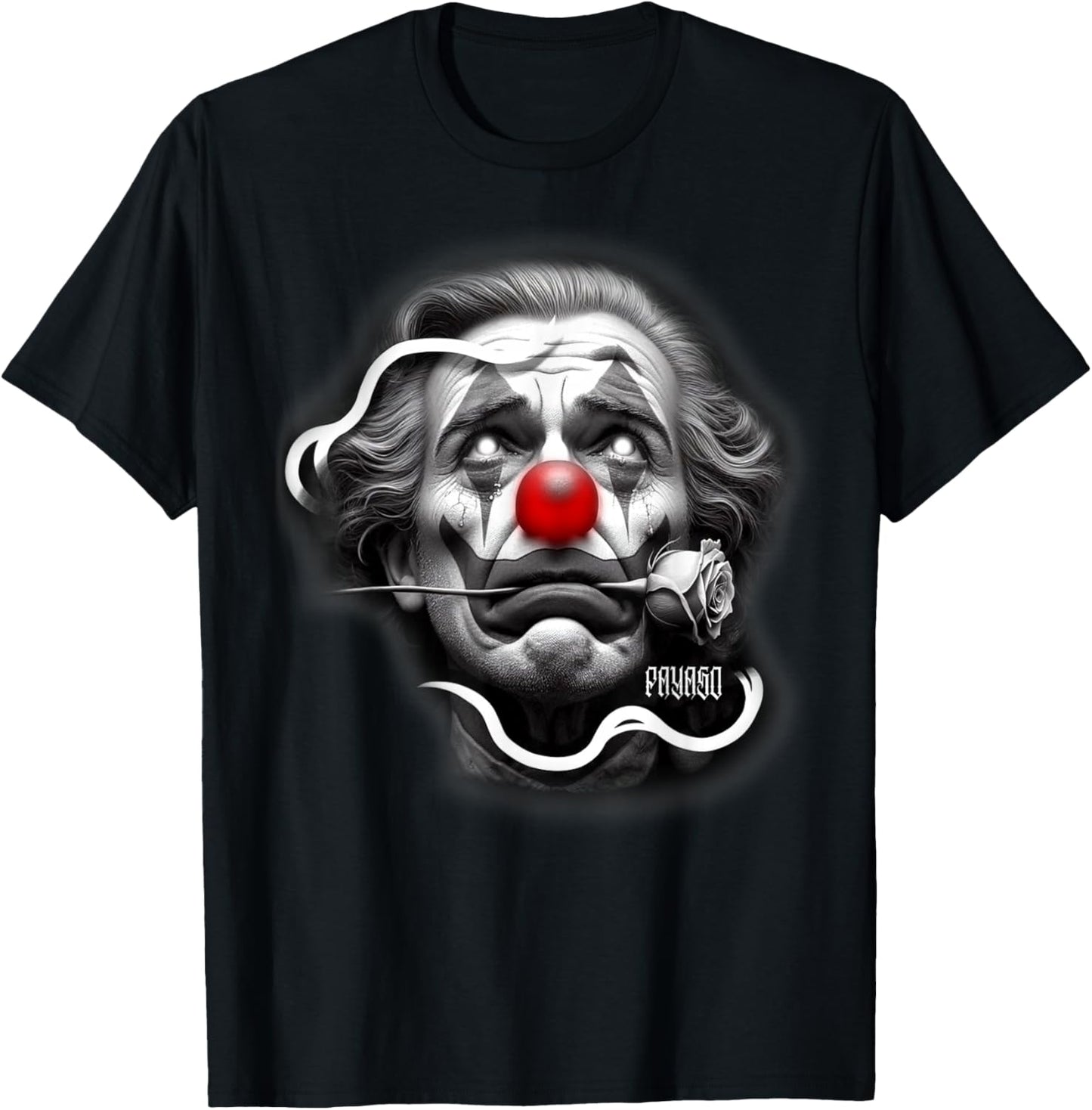 Sad Clown Payaso x Rose Chicano T-Shirt - T-Shirt | Black