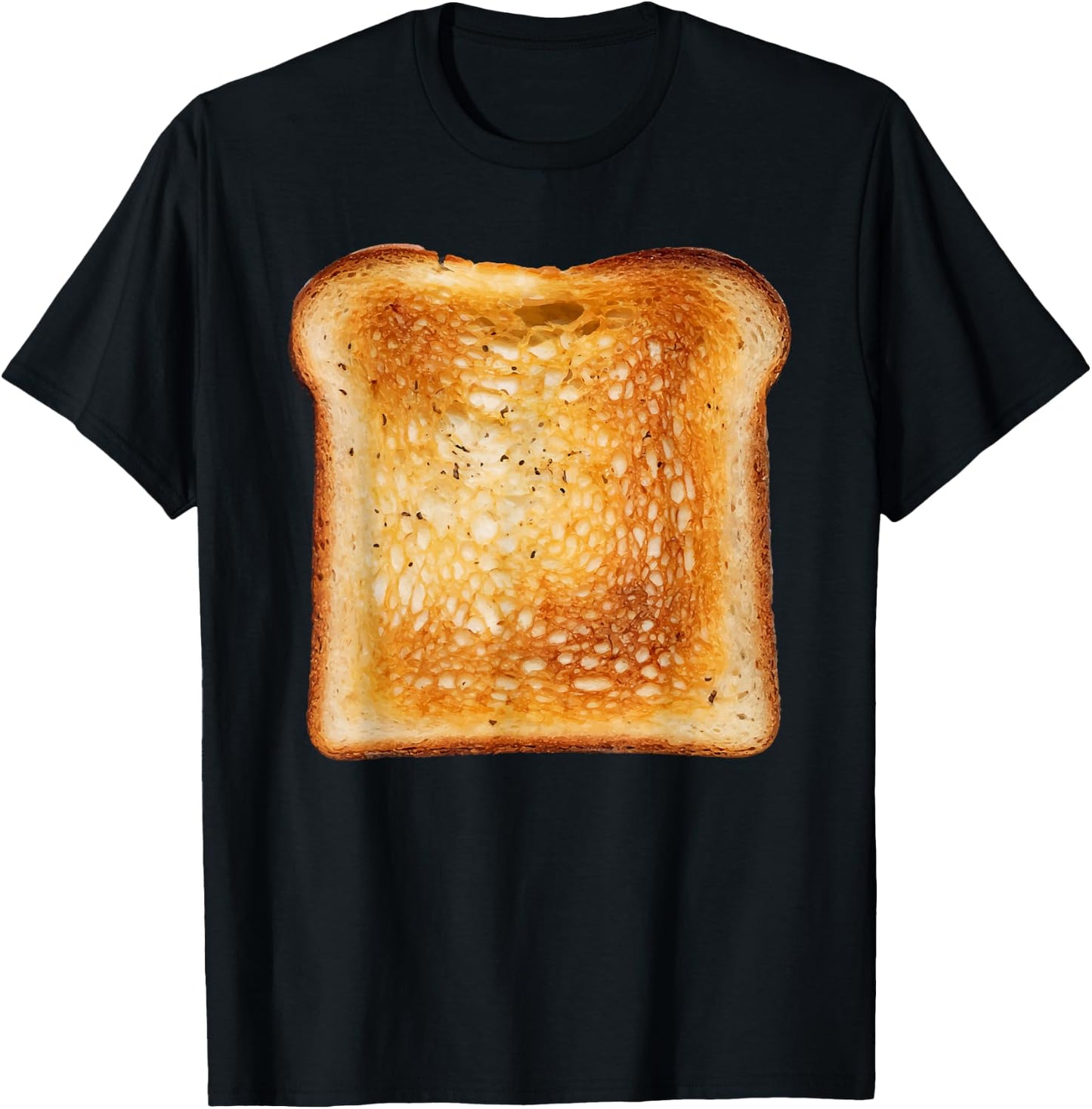 Toast Bread Shirt Adult Kids Men Women Toast Bread Costume T-Shirt - T-Shirt | Black