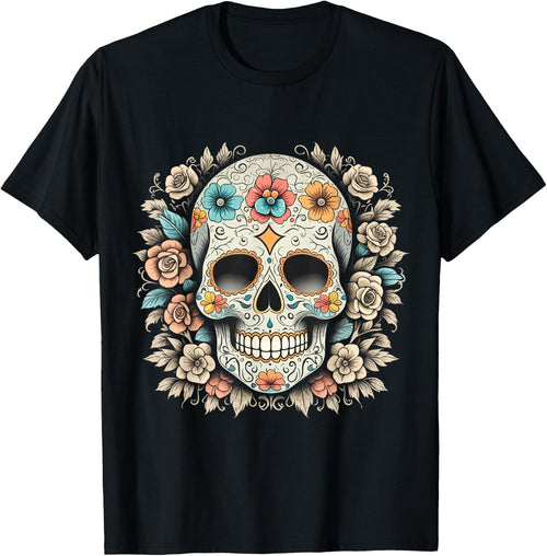 De Los Muertos Day of the Dead Sugar Skull Halloween Women