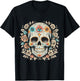 De Los Muertos Day of the Dead Sugar Skull Halloween Women T-Shirt - T-Shirt | Black