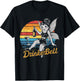 Vintage retro sunset Drinkerbell Funny Drinking Funny Saying T-Shirt - T-Shirt | Black