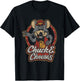 Chuck E. Cheese Classic Entertainer Portrait Distressed T-Shirt - T-Shirt | Black