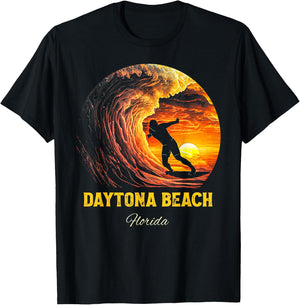 Daytona Beach Florida T-Shirt - T-Shirt | Black