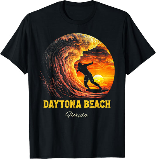 Daytona Beach Florida T-Shirt - T-Shirt | Black