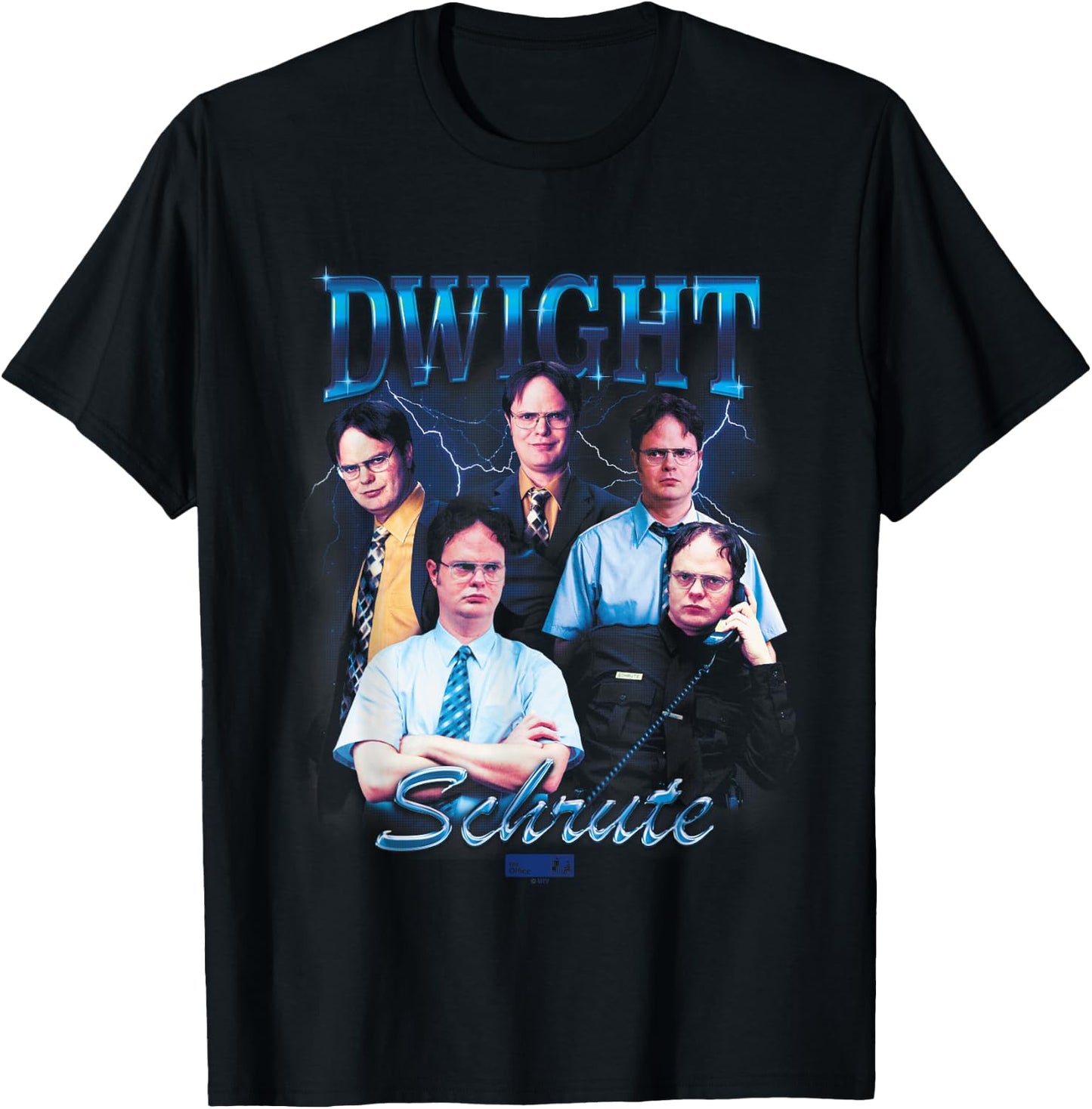NBC The Office Dwight Schrute Heartthrob - Officially Licensed , Small, Black T-Shirt - T-Shirt | Black