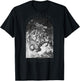 Hip Hop Vintage Hipster Edgy Urban Y2K Back Print Streetwear T-Shirt - T-Shirt | Black