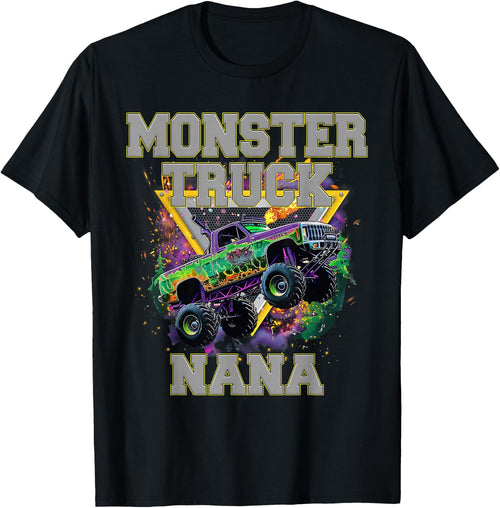 Monster Truck Nana Monster Truck Are My Jam Truck Lovers