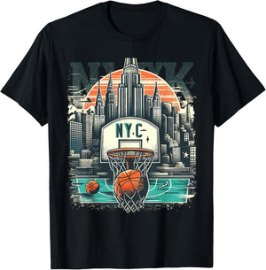 NYC Basketball T-Shirt - T-Shirt | Black