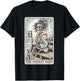 Hockey Mom Funny Skeleton Card T-Shirt - T-Shirt | Black