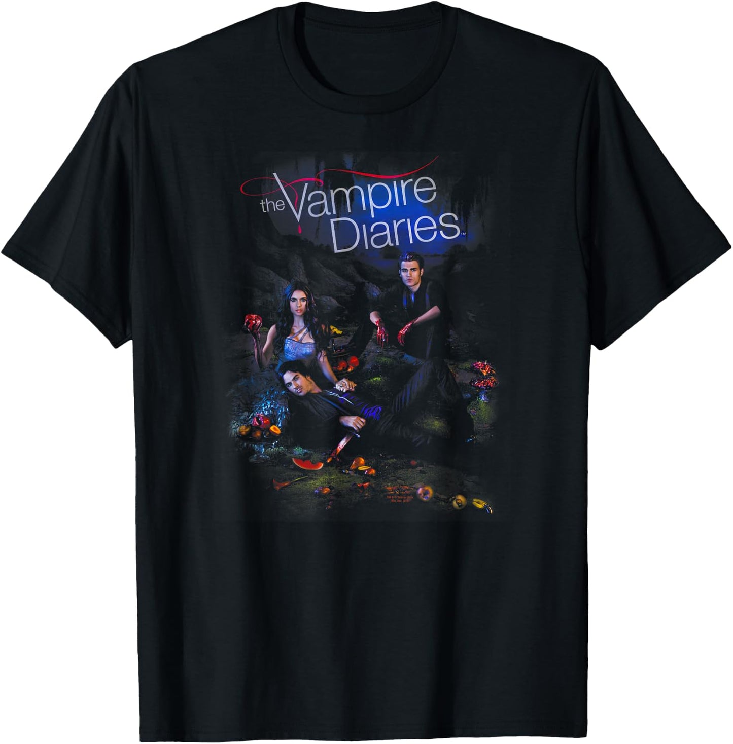The Vampire Diaries Tempted T-Shirt - T-Shirt | Black