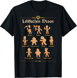 Grimm Gingerbread T-Shirt - T-Shirt | Black