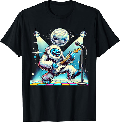 Aesthetic Yeti Dancing Disco