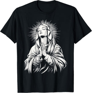 The Blessed Virgin Mary T-Shirt - T-Shirt | Black