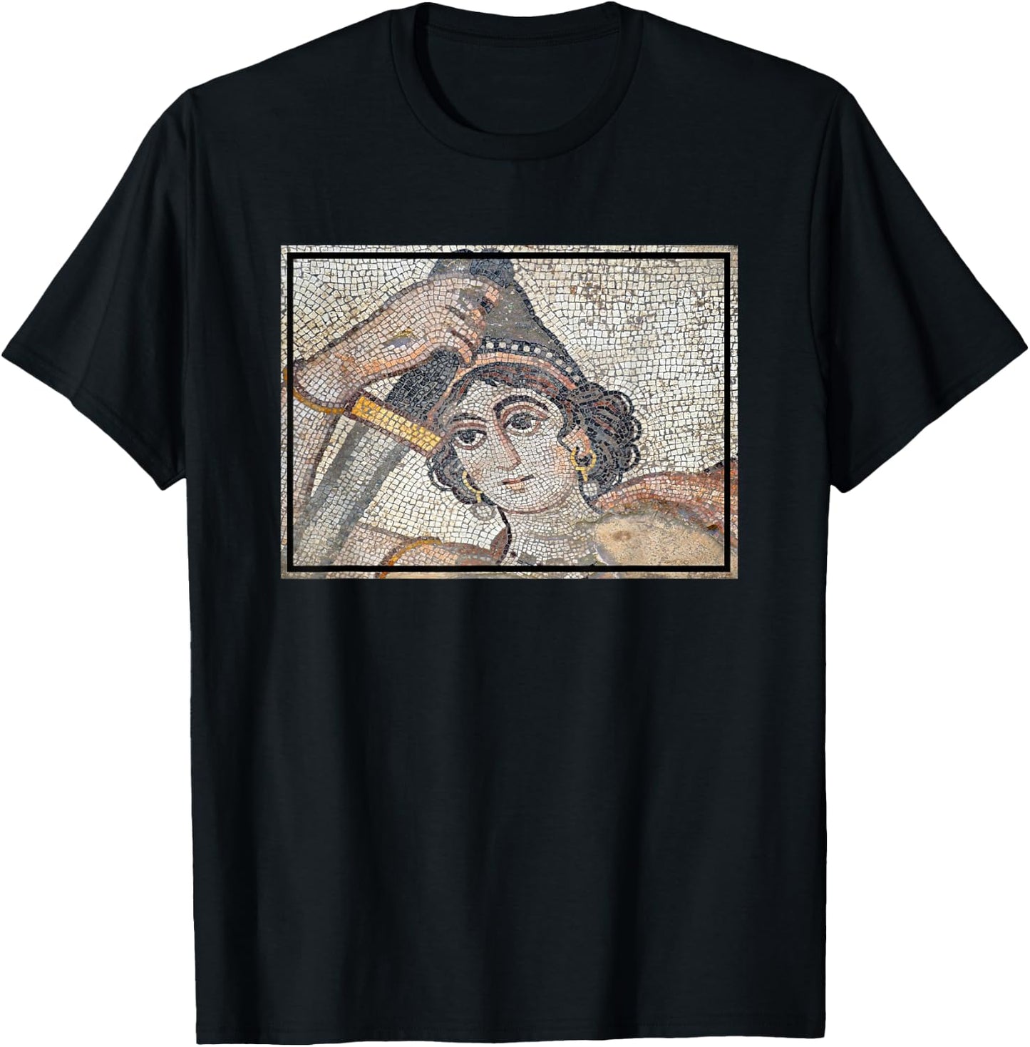 Hippolyta Mosaic T-Shirt - T-Shirt | Black