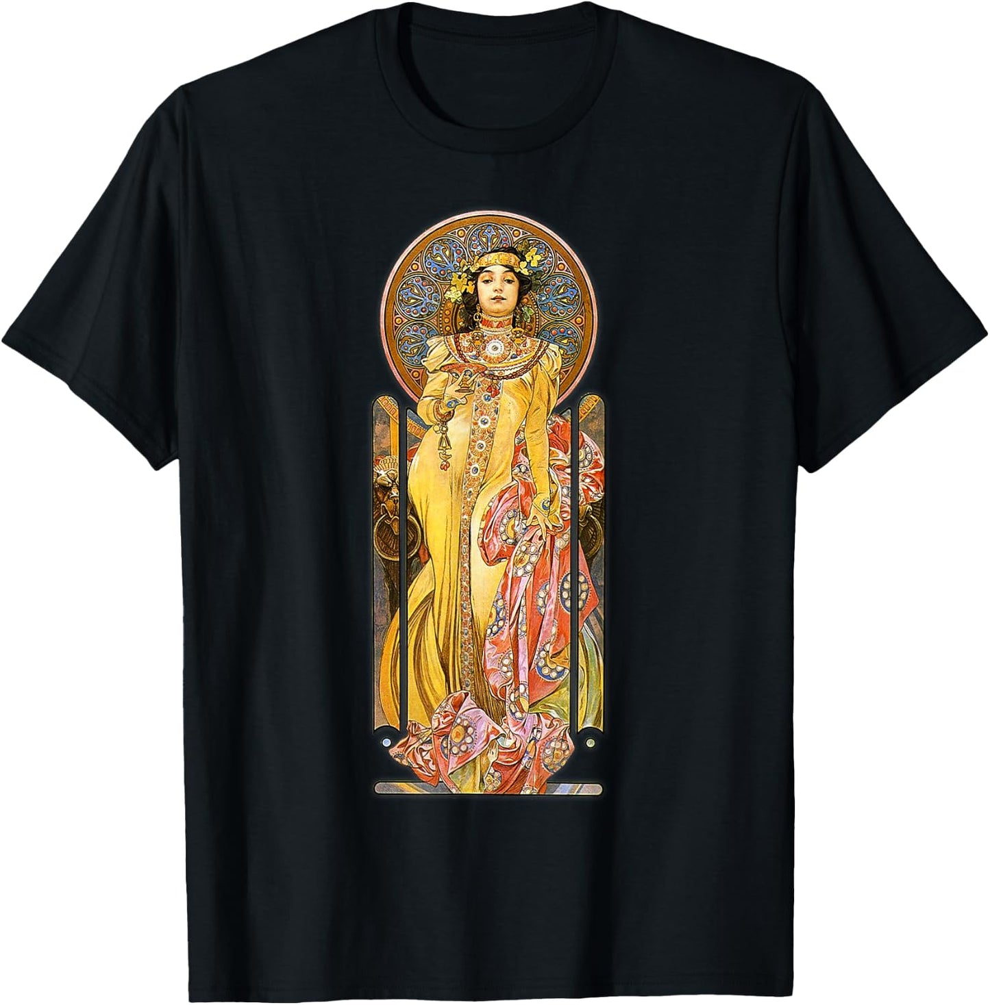 Art Nouveau Vintage Art deco T-Shirt - T-Shirt | Black