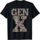 Gen X 80’s Rock Cassettes Vintage Retro Design Women T-Shirt - T-Shirt | Black