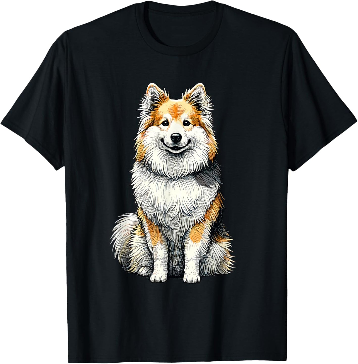 Icelandic Sheepdog T-Shirt - T-Shirt | Black