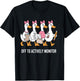 Off to Actively Monitor Teacher Testing Day Goose T-Shirt - T-Shirt | Black