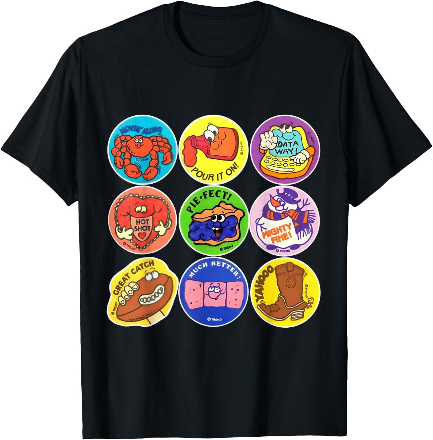 Scratch And Sniff Sticker Ice Cream, Scooper Dooper! Vintage T-Shirt - T-Shirt | Black