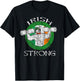 Strongman Powerlifting Irish funny Weightlifting Dad Gym T-Shirt - T-Shirt | Black