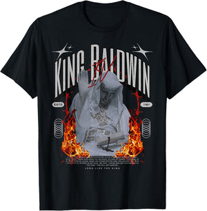 King Baldwin IV T-Shirt - T-Shirt | Black