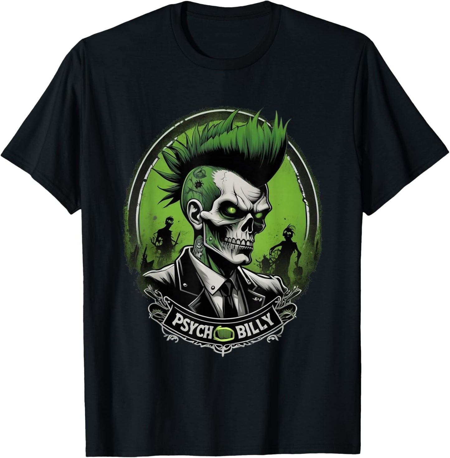 Psychobilly T-Shirt - T-Shirt | Black