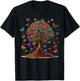 Butterfly Tree T-Shirt - T-Shirt | Black