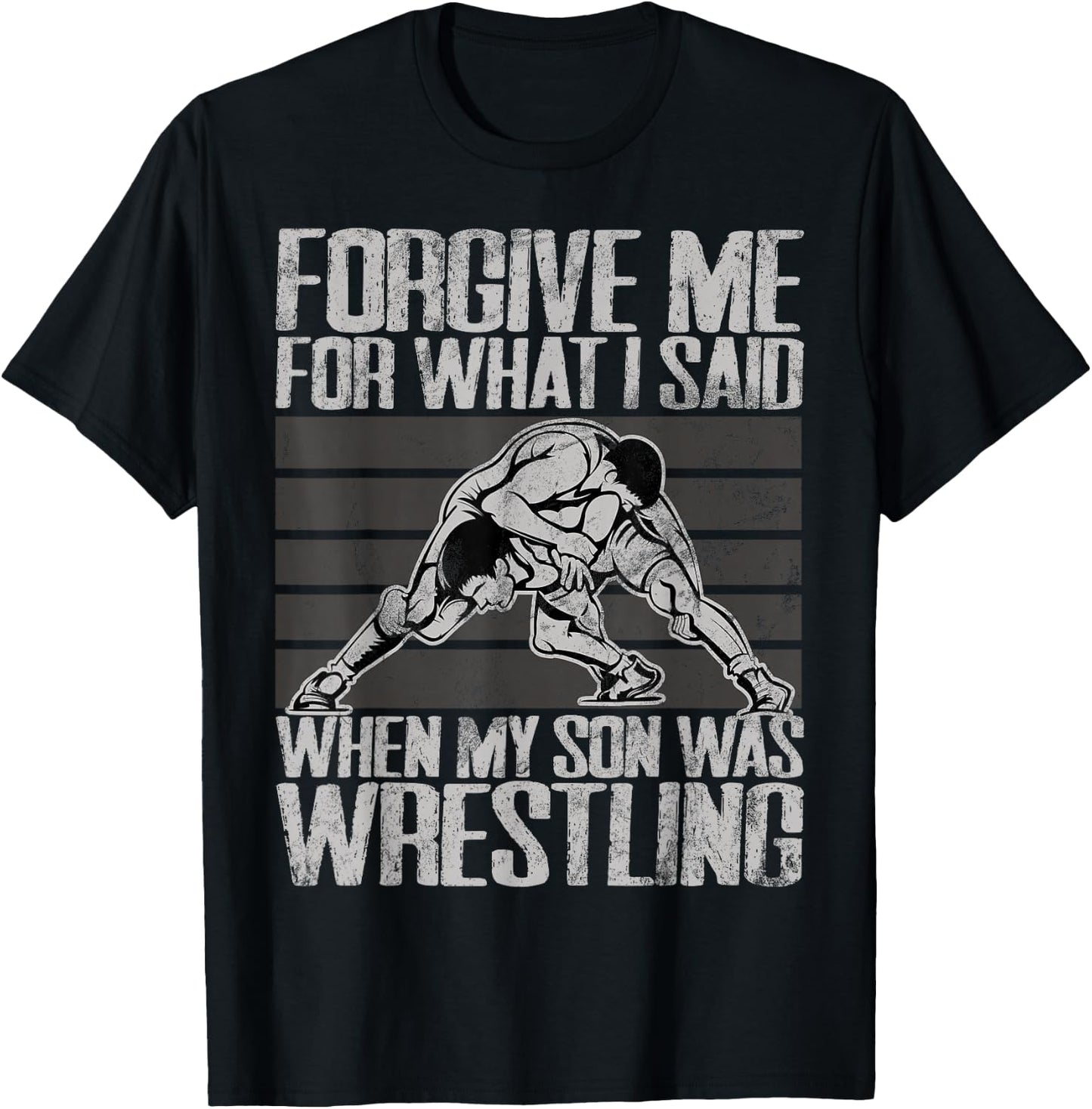 Wrestling Mom Wrestling Moms T-Shirt - T-Shirt | Black