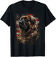 Leonberger American Flag T-Shirt - T-Shirt | Black