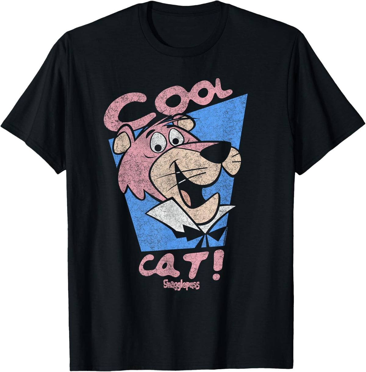 Snagglepuss Cool Cat T-Shirt - T-Shirt | Black