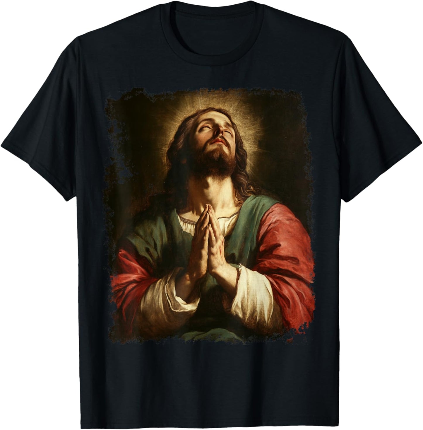 Jesus Christ Prayer T-Shirt - T-Shirt | Black