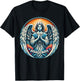 Archangel Gabriel Catholic Christianity Guardian Angel T-Shirt - T-Shirt | Black