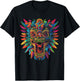 Quetzalcoatl Aztec God Mythology Mayan Inca Popart T-Shirt - T-Shirt | Black