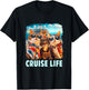 Selfie Cat Fun Cruise Buddies Ship Vacation Friends Family T-Shirt - T-Shirt | Black