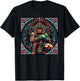 Boxing Mexico Funny Mexican Vintage Style Boxing Mexico Team T-Shirt - T-Shirt | Black